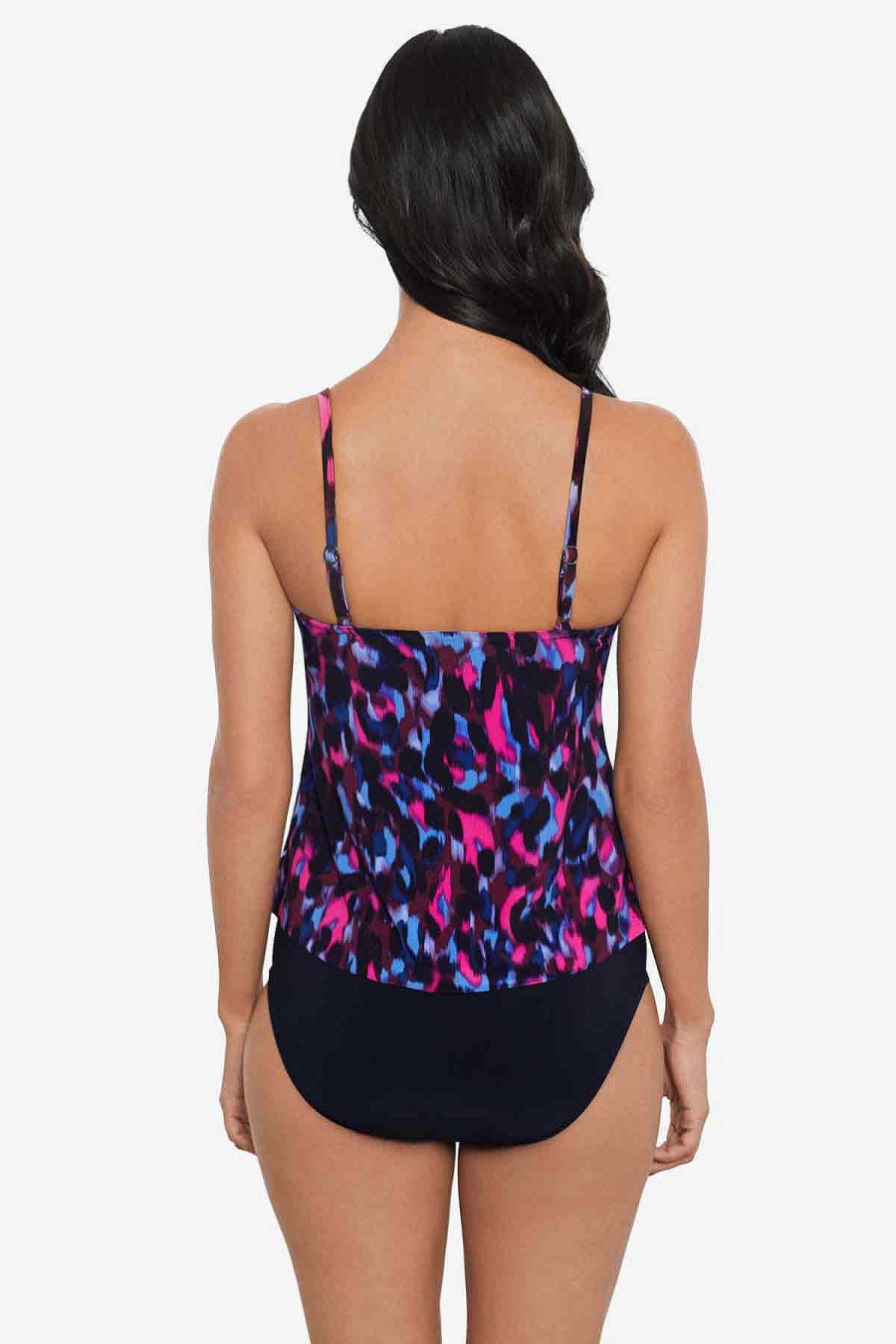 Magicsuit Cherry Bomb Rita Tankini Top Black/Multi Wholesale