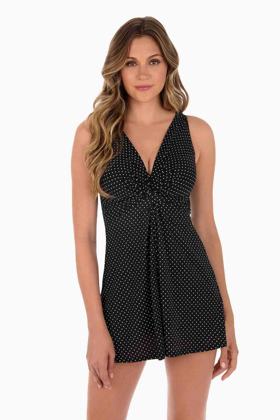 Miraclesuit Pin Point Marais One Piece Swim Dress Online