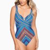 Miraclesuit Nepali Criss Cross Escape One Piece Swimsuit Multi Wholesale