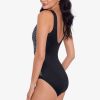 Miraclesuit Selenite Brio One Piece Swimsuit Black/White Clearance