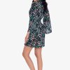 Miraclesuit Palma Verde Kimono Swim Cover Up Black/Multi Hot