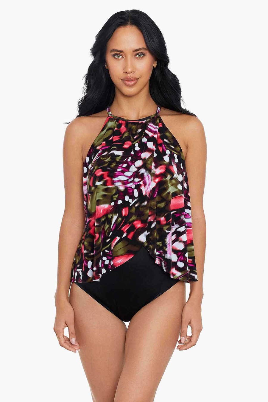 Magicsuit Flutter Aubrey One Piece Swimsuit Black/Multi Clearance