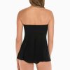 Miraclesuit Cadiz Bandeau Tankini Top Black Best