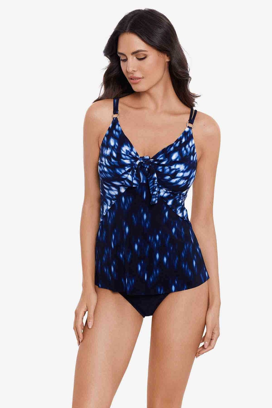 Magicsuit Indio Akikio Tankini Top Blue/Multi Clearance