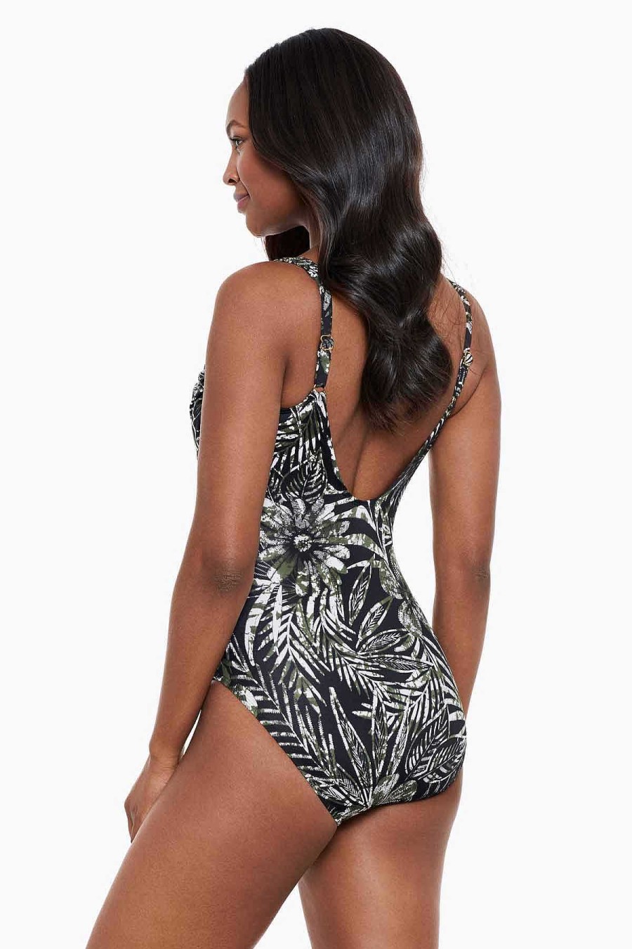 Miraclesuit Zahara Sanibel One Piece Swimsuit Black/Multi Wholesale