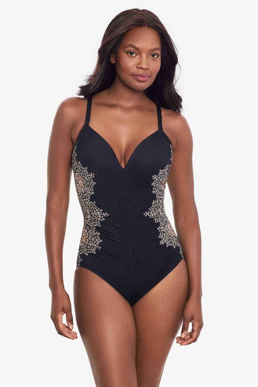 Miraclesuit Cappadocia Temptation One Piece Swimsuit Black/Multi Wholesale