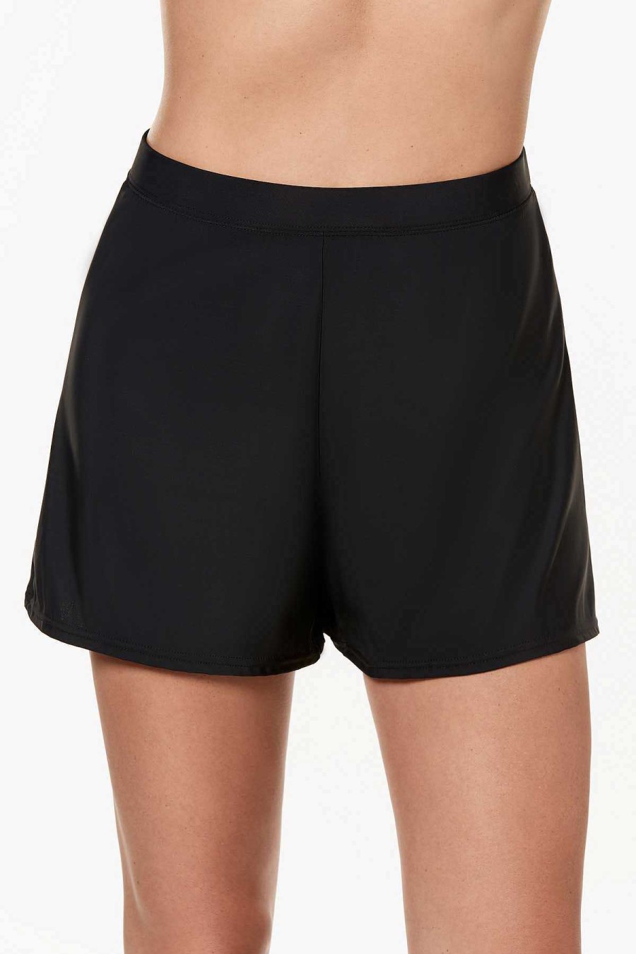 Miraclesuit Swim Shorts Swim Bottom Black Clearance