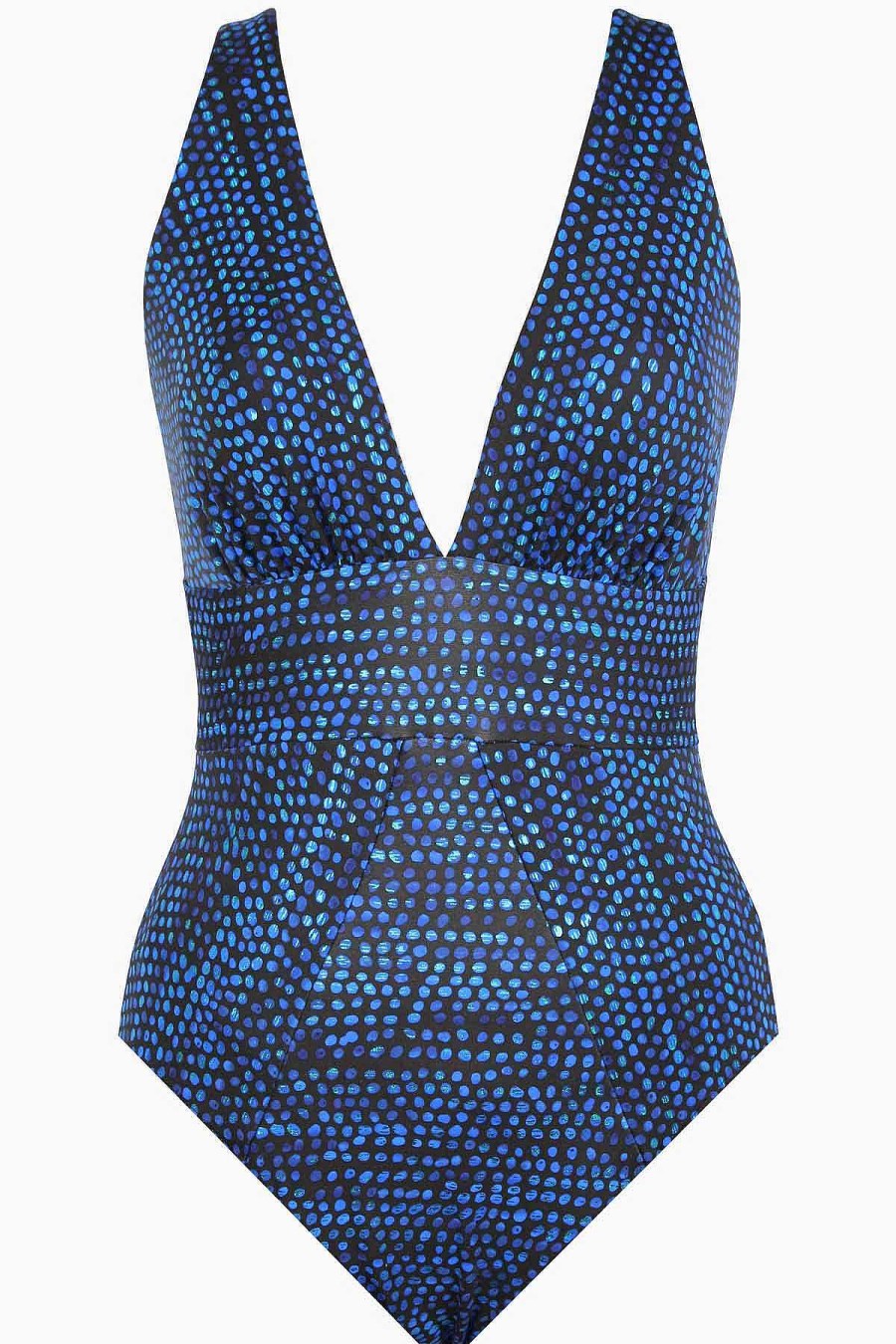 Miraclesuit Dot Com Odyssey One Piece Swimsuit Blue/Multi Hot