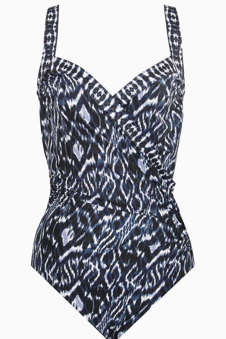 Miraclesuit Palatium Sanibel One Piece Swimsuit Dd-Cup Blue/Multi Hot