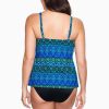 Miraclesuit Ocean Ombre Love Knot Tankini Top Dd-Cup Blue/Multi Best