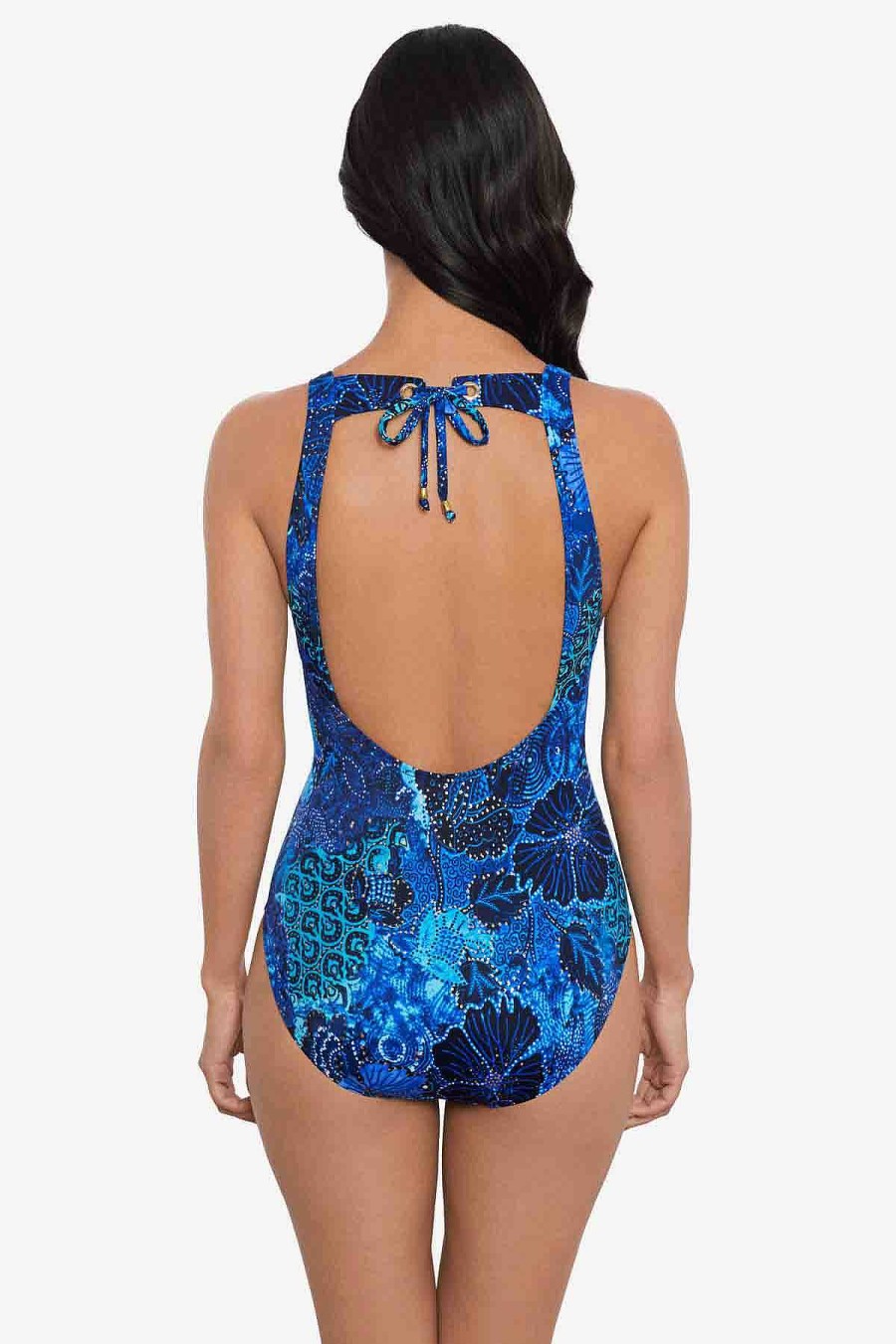 Magicsuit Jewels In The Nile Steffi One Piece Swimsuit Blue/Multi Hot