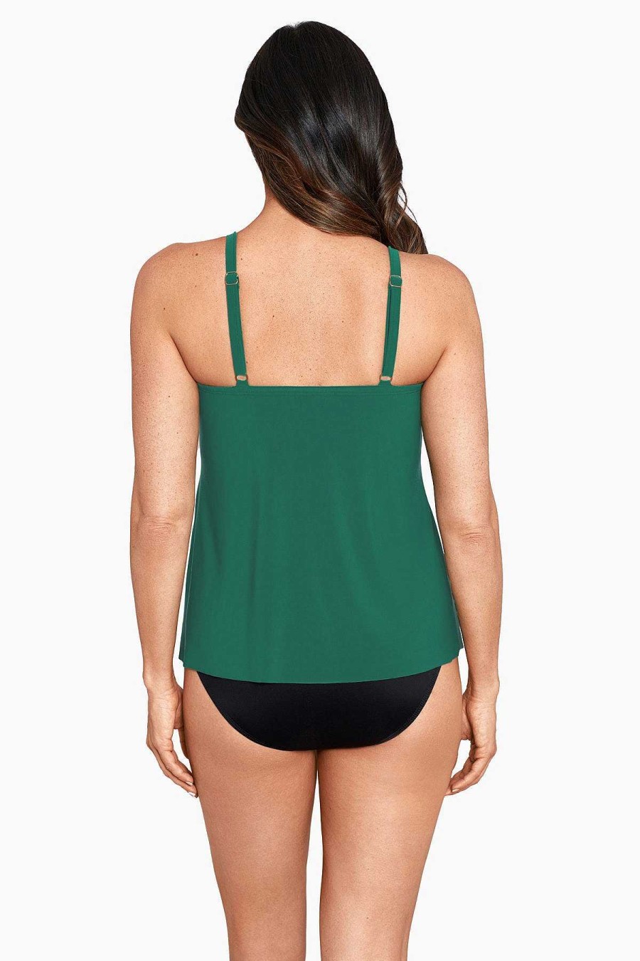 Miraclesuit Rock Solid Allura Tankini Top Clearance