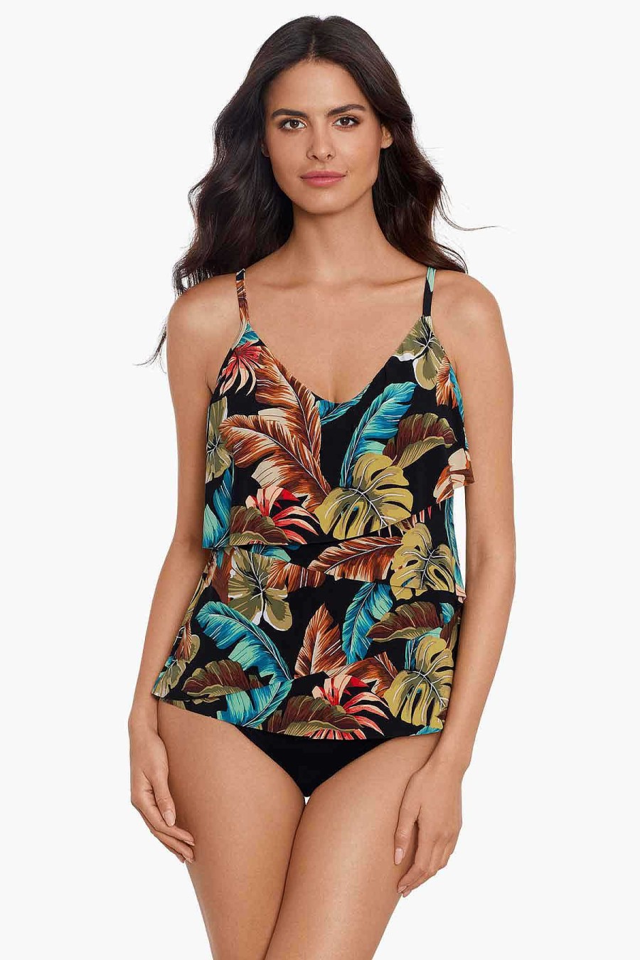 Magicsuit Aloe Chloe Tankini Top Black/Multi Online