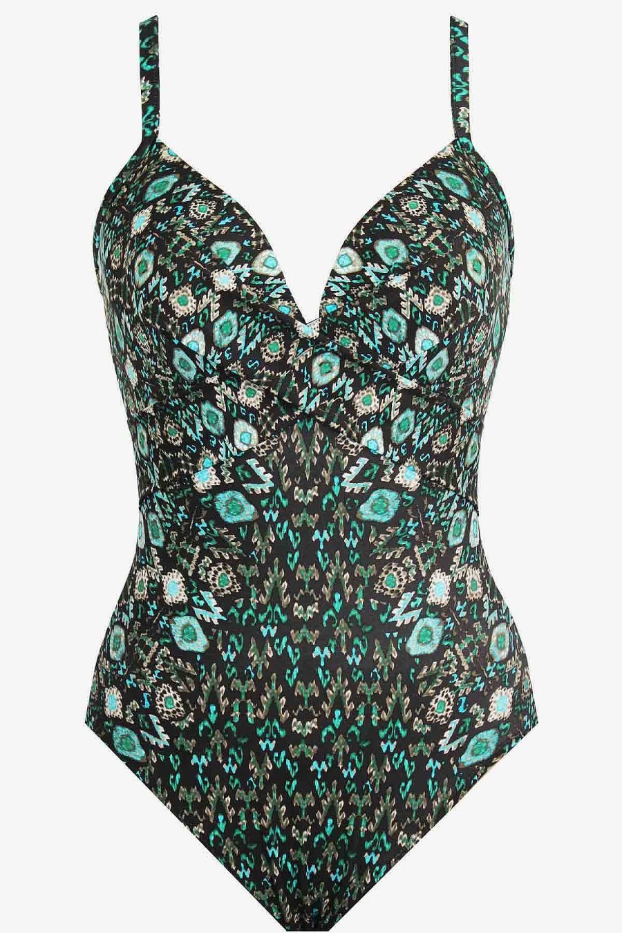 Miraclesuit Bijoux Captivate One Piece Swimsuit Black/Multi Clearance