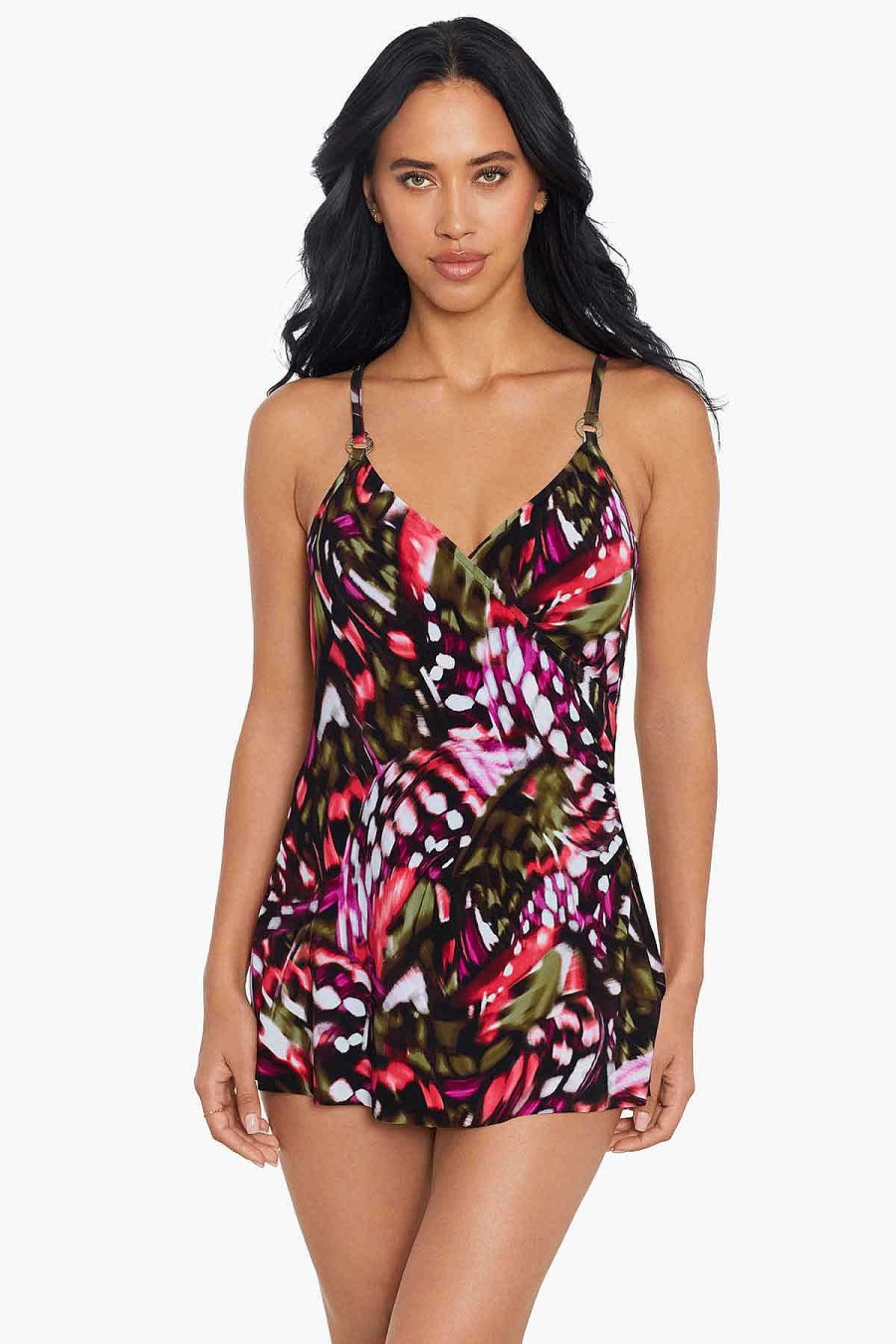 Magicsuit Flutter Willow One Piece Swimsuit Black/Multi Clearance