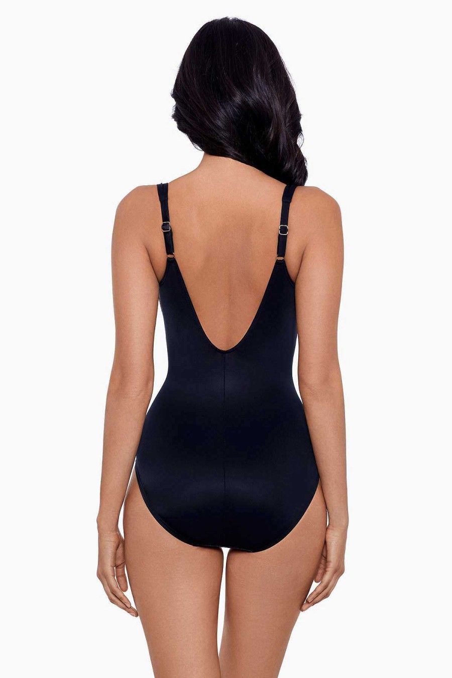 Miraclesuit Zwina Sanibel One Piece Swimsuit Black/Multi Hot