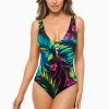 Amoressa Borneo Victoria One Piece Swimsuit Jungle Hot