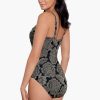 Miraclesuit Petal Pusher Gali One Piece Swimsuit Black/Multi New