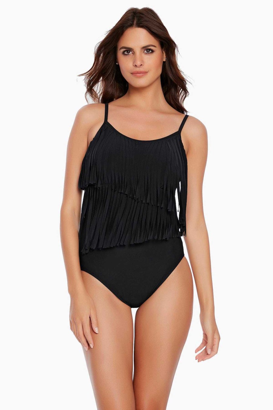 Magicsuit Shakira One Piece Swimsuit Black New