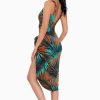 Miraclesuit Tamara Tigre Long Sarong Swim Cover Up Multi Online