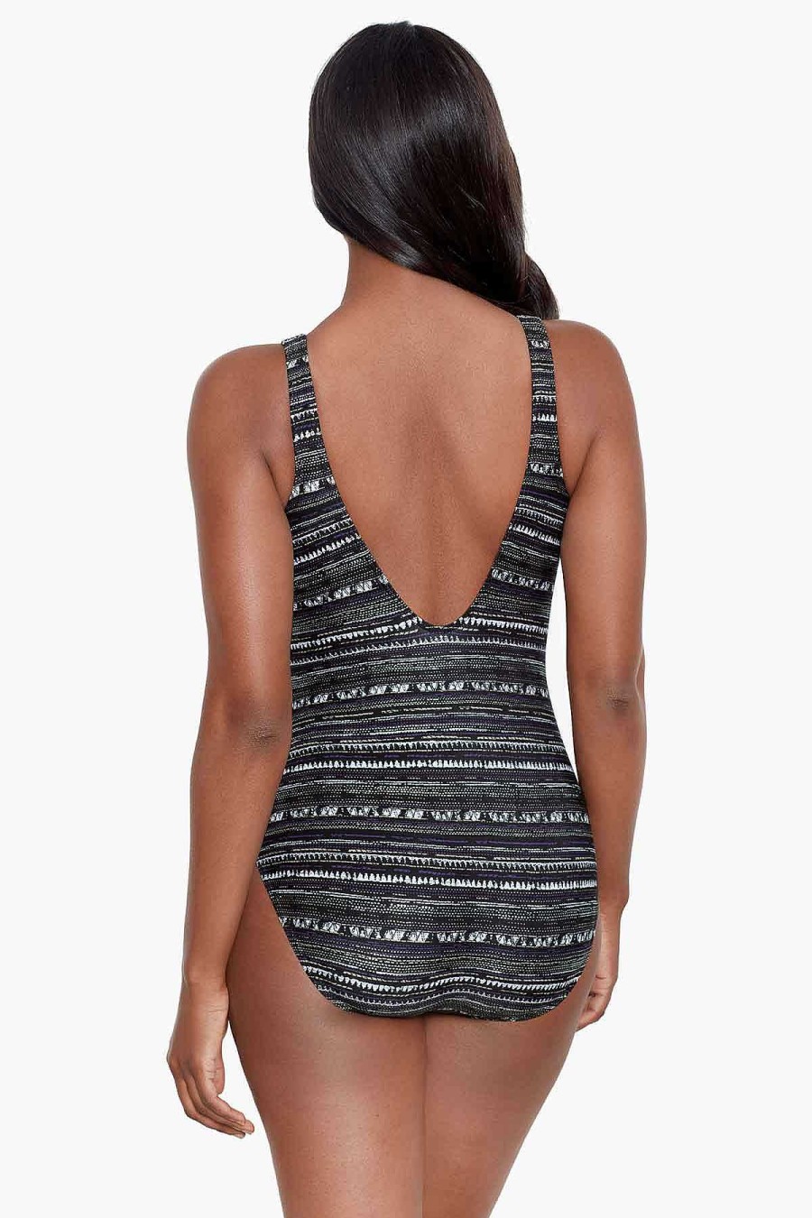 Miraclesuit Cypher Odyssey One Piece Swimsuit Black/Multi Online