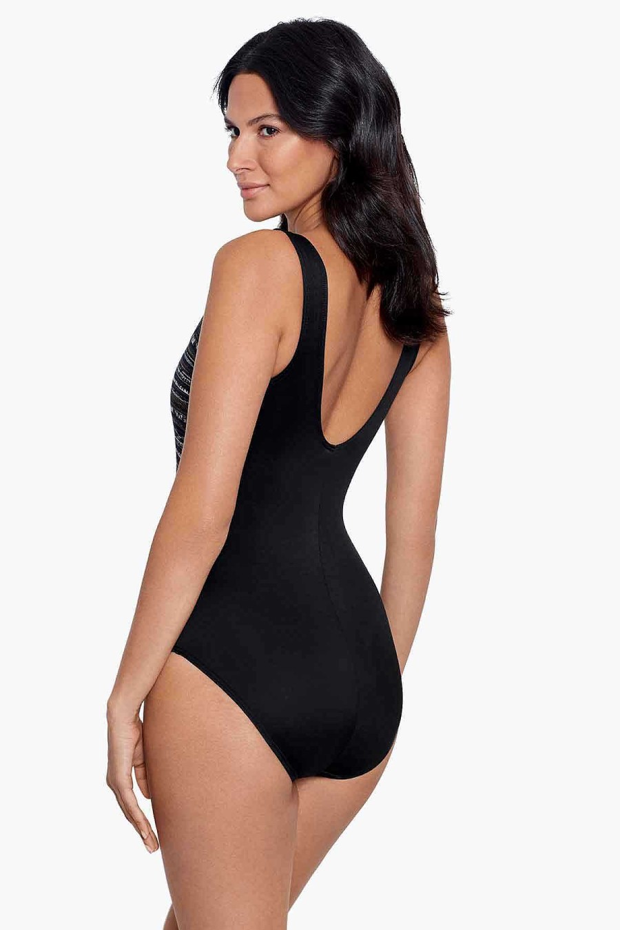 Miraclesuit Cypher Brio One Piece Swimsuit Black/Multi Online