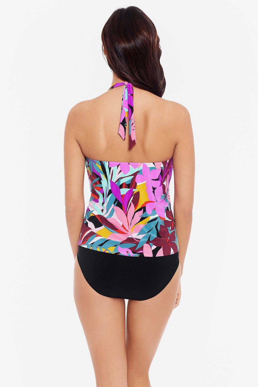 Magicsuit Palm Springs Mallory Tankini Top Multi Clearance