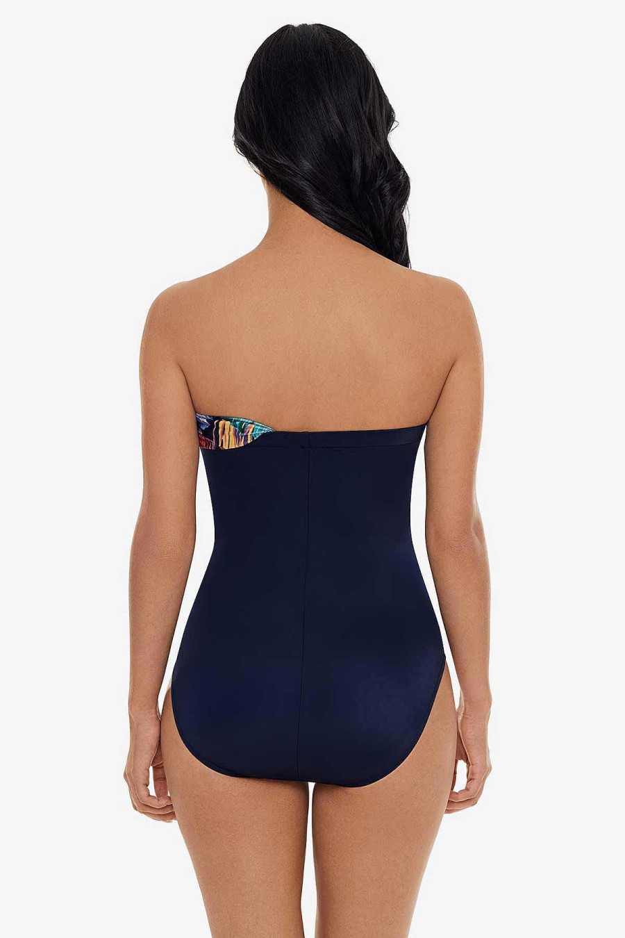 Magicsuit Belize Goddess One Piece Swimsuit Navy/Multi Best