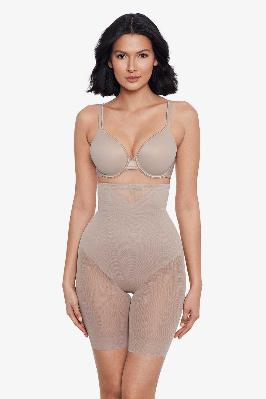 Miraclesuit Extra Firm Sexy Sheer Shaping Hi-Waist Thigh Slimmer Wholesale