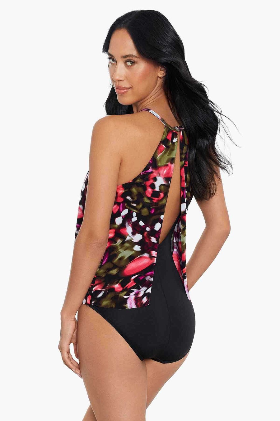 Magicsuit Flutter Aubrey One Piece Swimsuit Black/Multi Clearance