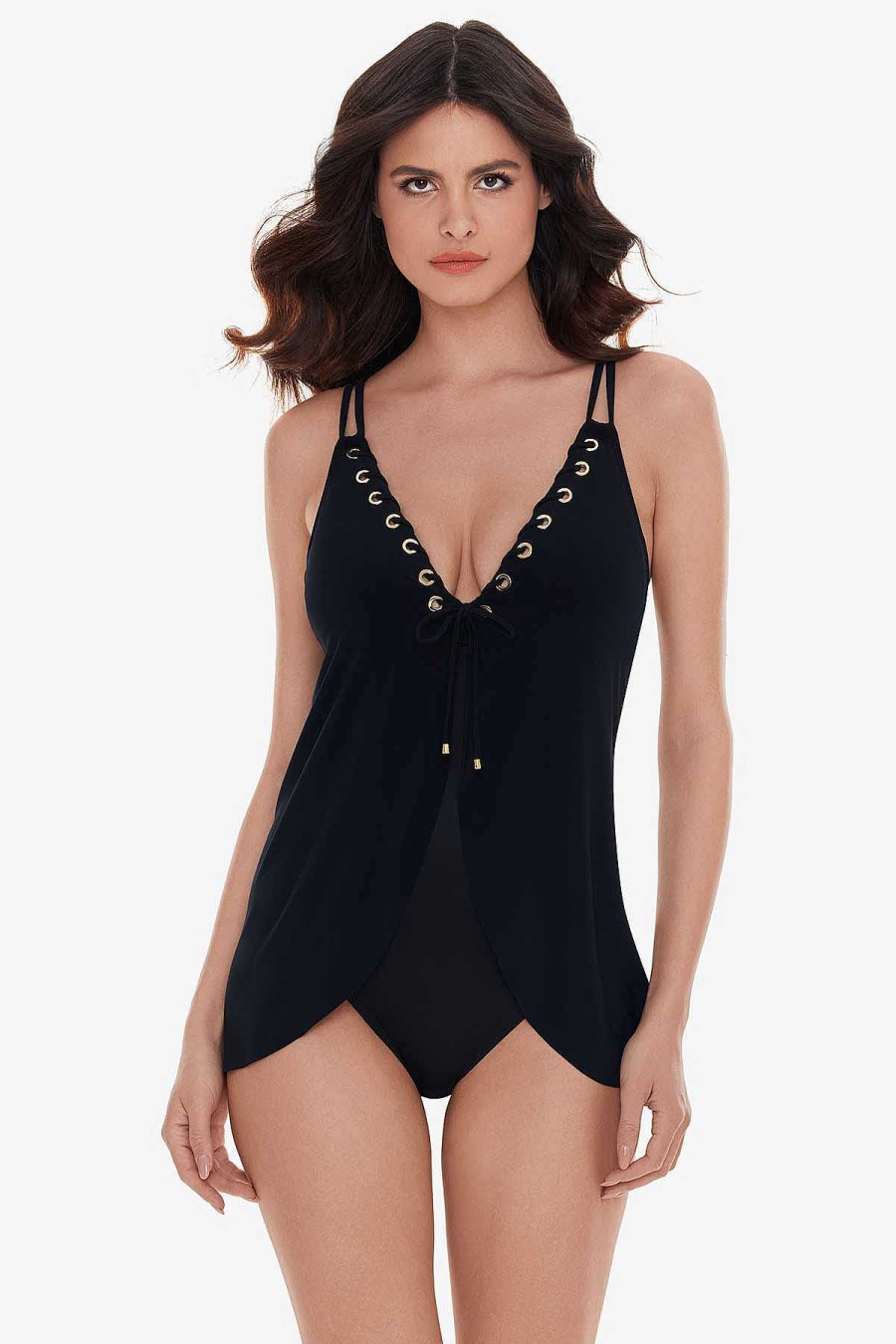 Magicsuit Hoops Parisa One Piece Swimsuit Black Wholesale