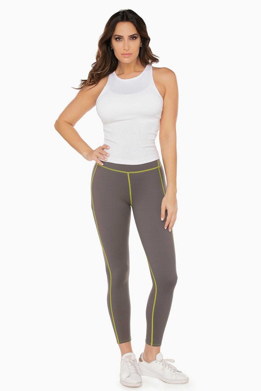 Miraclesuit Tummy Control Performance Leggings Pavement Online