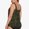 Miraclesuit Plus Size Seabra Ursula Tankini Top Olivetta Clearance