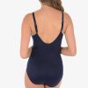 Miraclesuit Lucky Stripe Seafarer One Piece Swimsuit Midnight Best