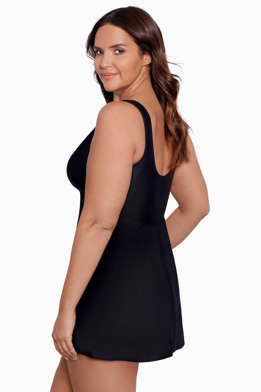 Miraclesuit Plus Size Must Haves Marais One Piece Swim Dress Wholesale