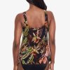 Miraclesuit Botanico Ursula Tankini Top Black/Multi Clearance