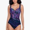 Miraclesuit Mood Ring Sanibel One Piece Swimsuit Multi New