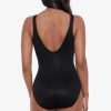 Miraclesuit Spectra Trilogy One Piece Swimsuit Black/White New