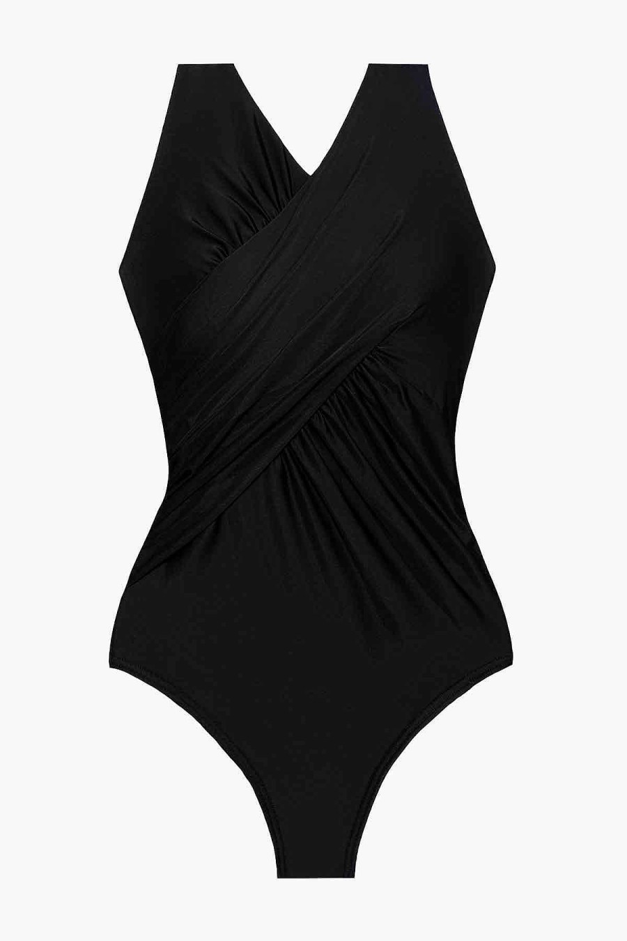 Miraclesuit Rock Solid Tulia One Piece Swimsuit New