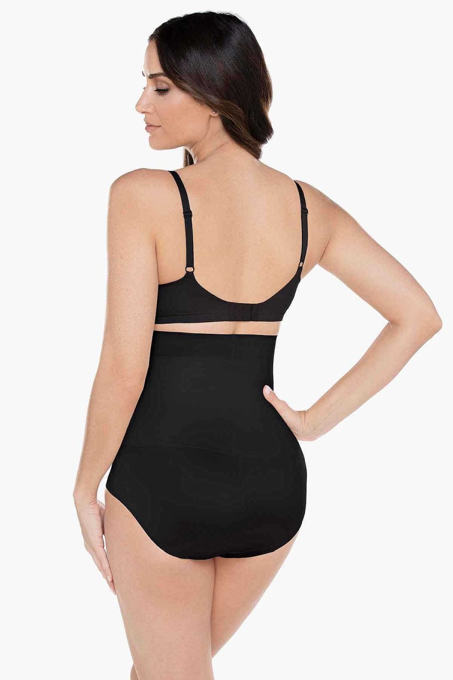 Miraclesuit Comfy Curves Hi Waist Brief Shapewear New