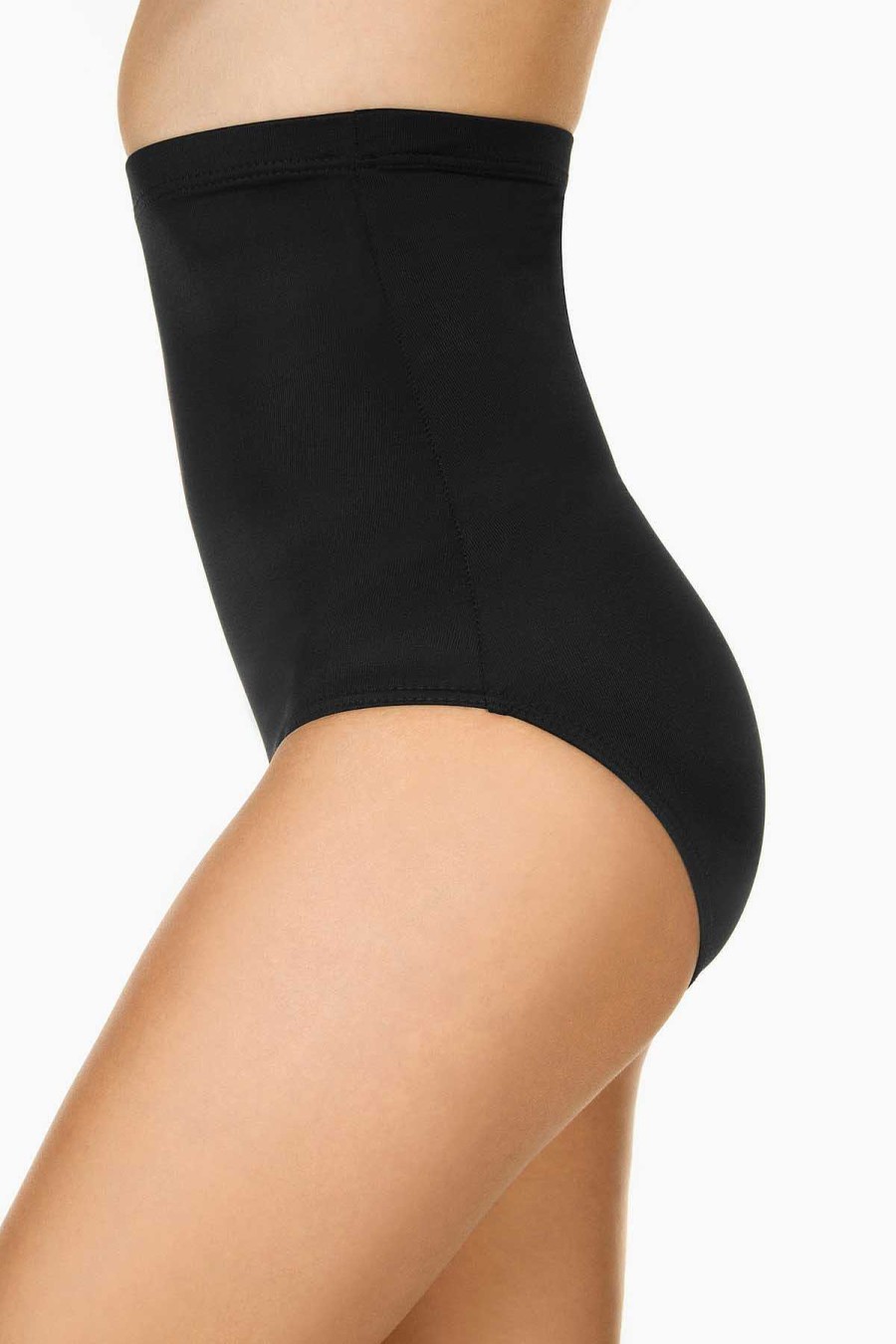 Miraclesuit Super High Waist Swim Bottom Black Hot