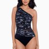 Miraclesuit Bronze Reign Jena One Piece Swimsuit Black/Multi Best