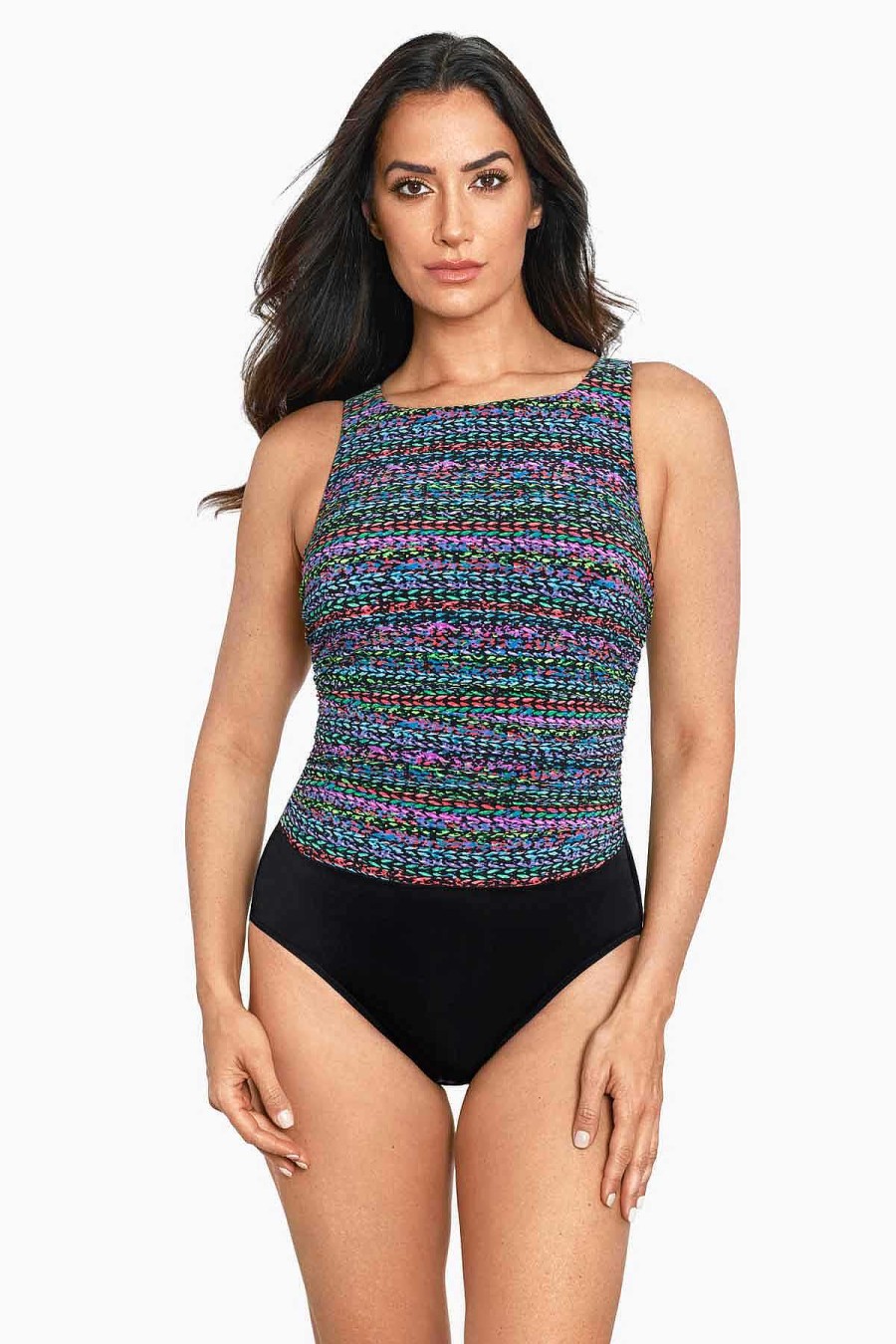 Miraclesuit Stitch It Regatta One Piece Swimsuit Dd-Cup Multi Wholesale