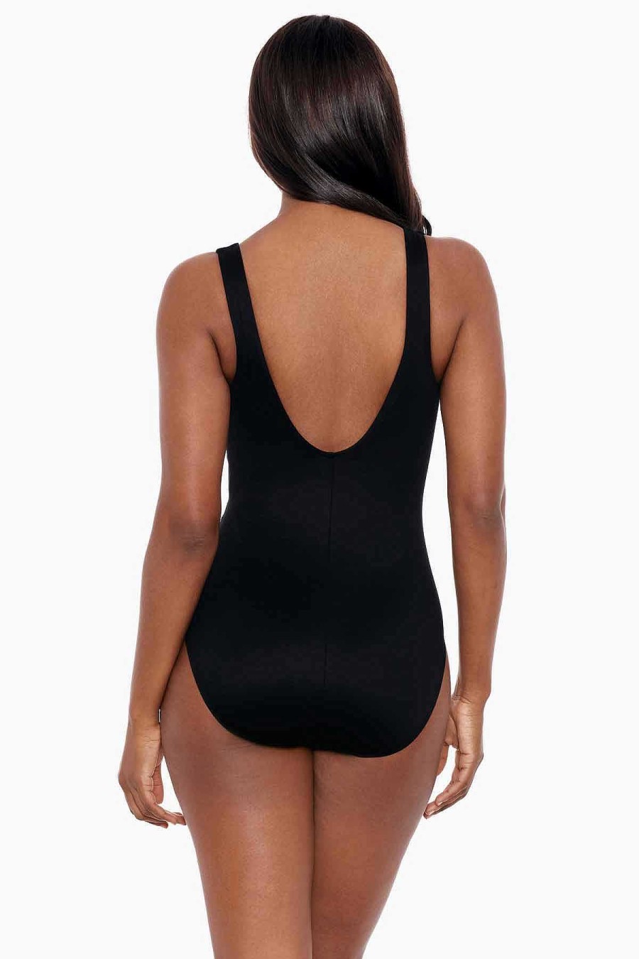 Miraclesuit Precioso Enchant One Piece Swimsuit Black/Multi New