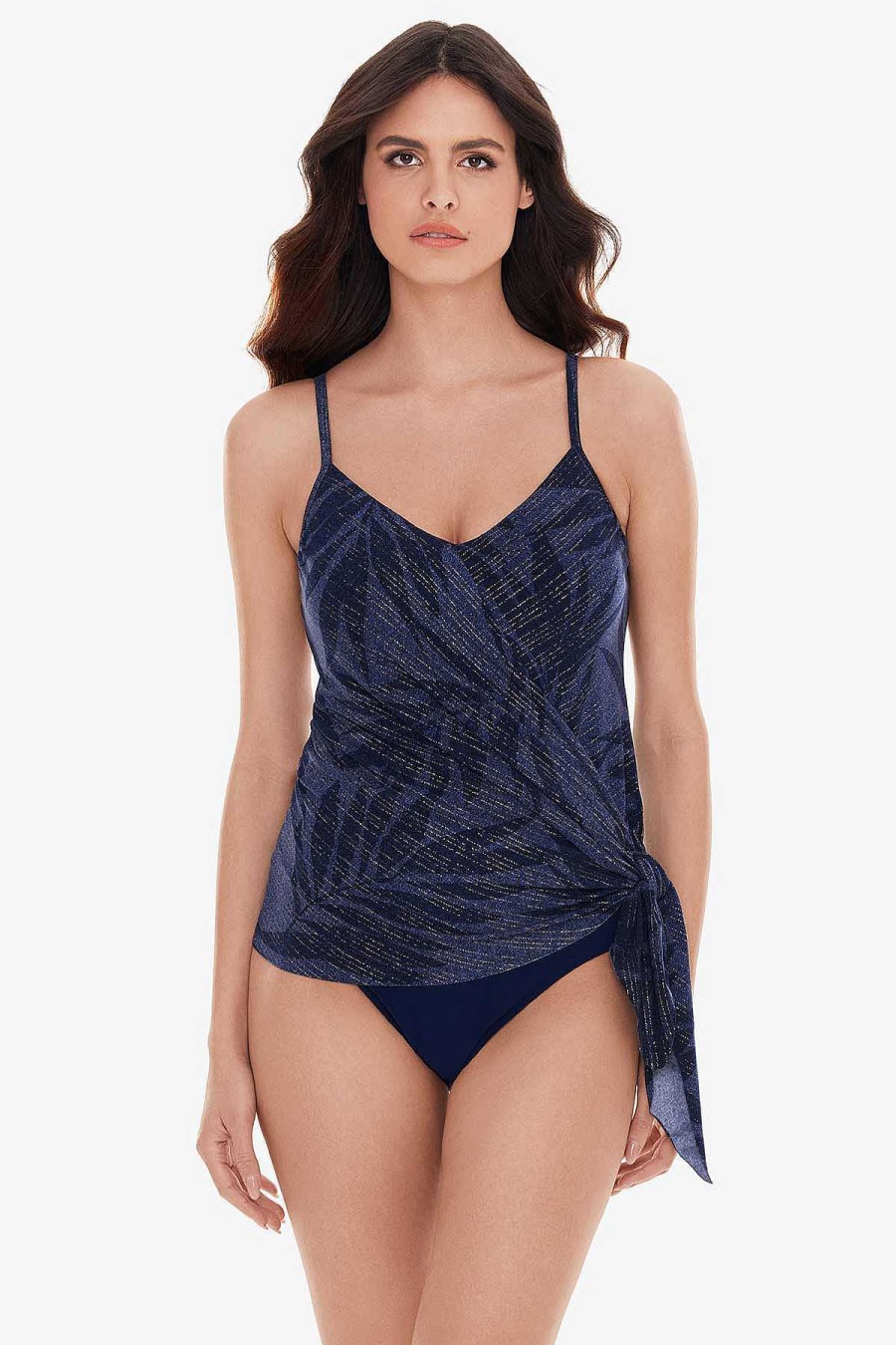 Magicsuit Kismet Alex Tankini Top Blue/Multi Clearance