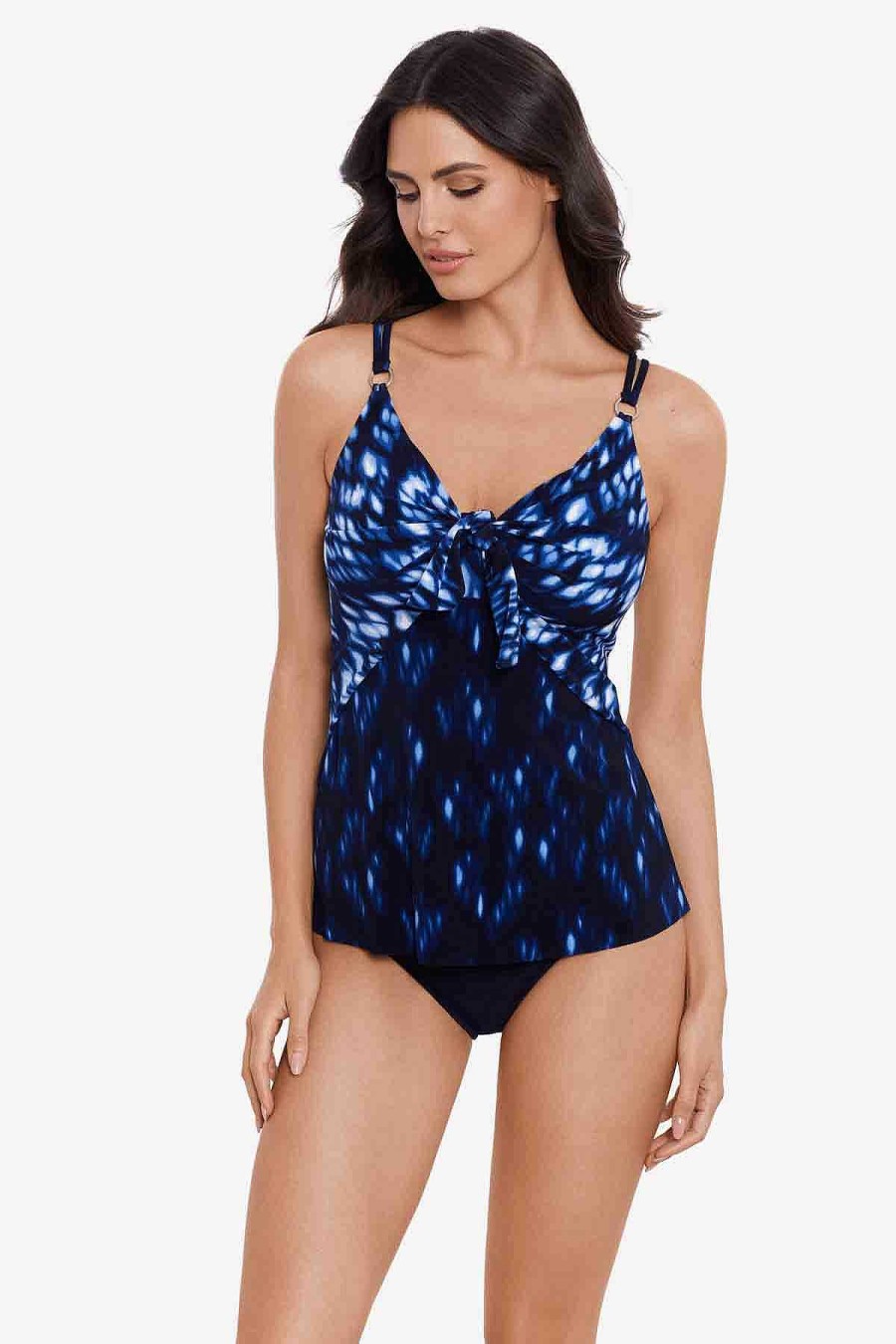 Magicsuit Indio Akikio Tankini Top Blue/Multi Best