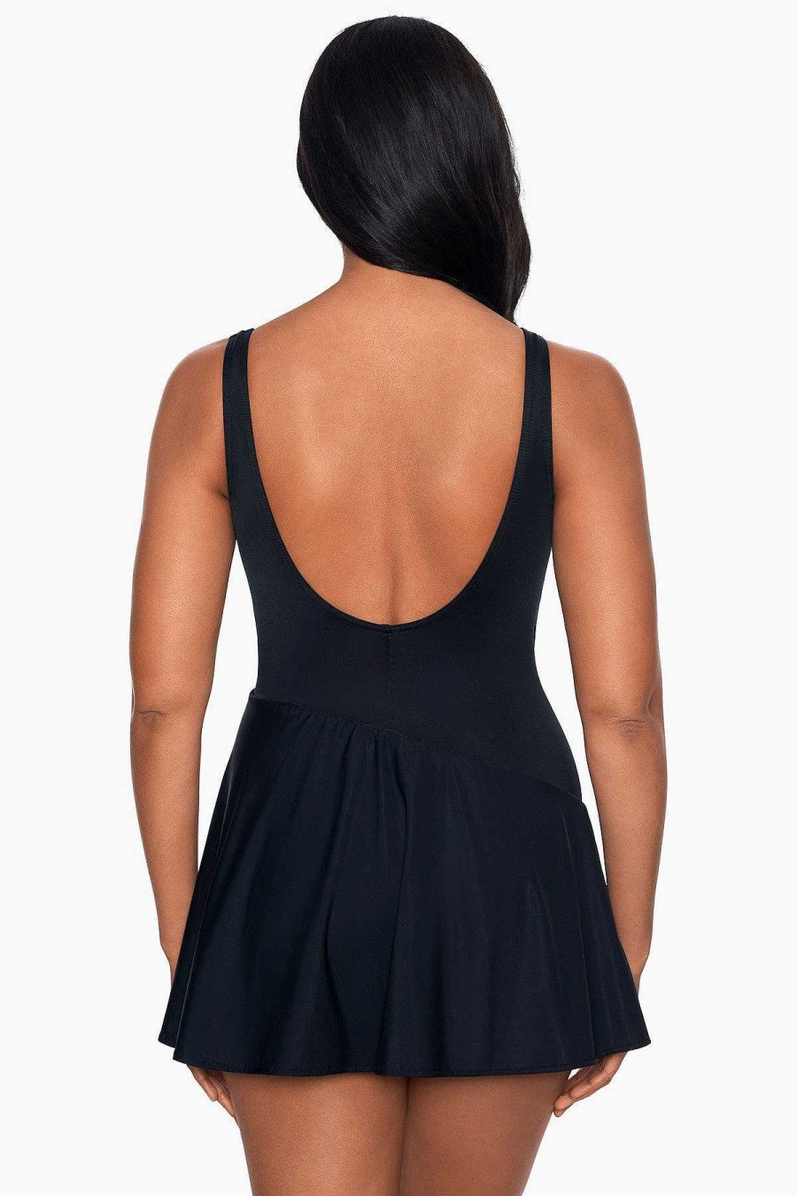 Miraclesuit Aurora Swim Dress Black Hot