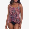 Miraclesuit Dynasty Dazzle Tankini Top Multi Clearance