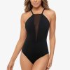 Amoressa Gold Standard Bullion One Piece Swimsuit Black Wholesale