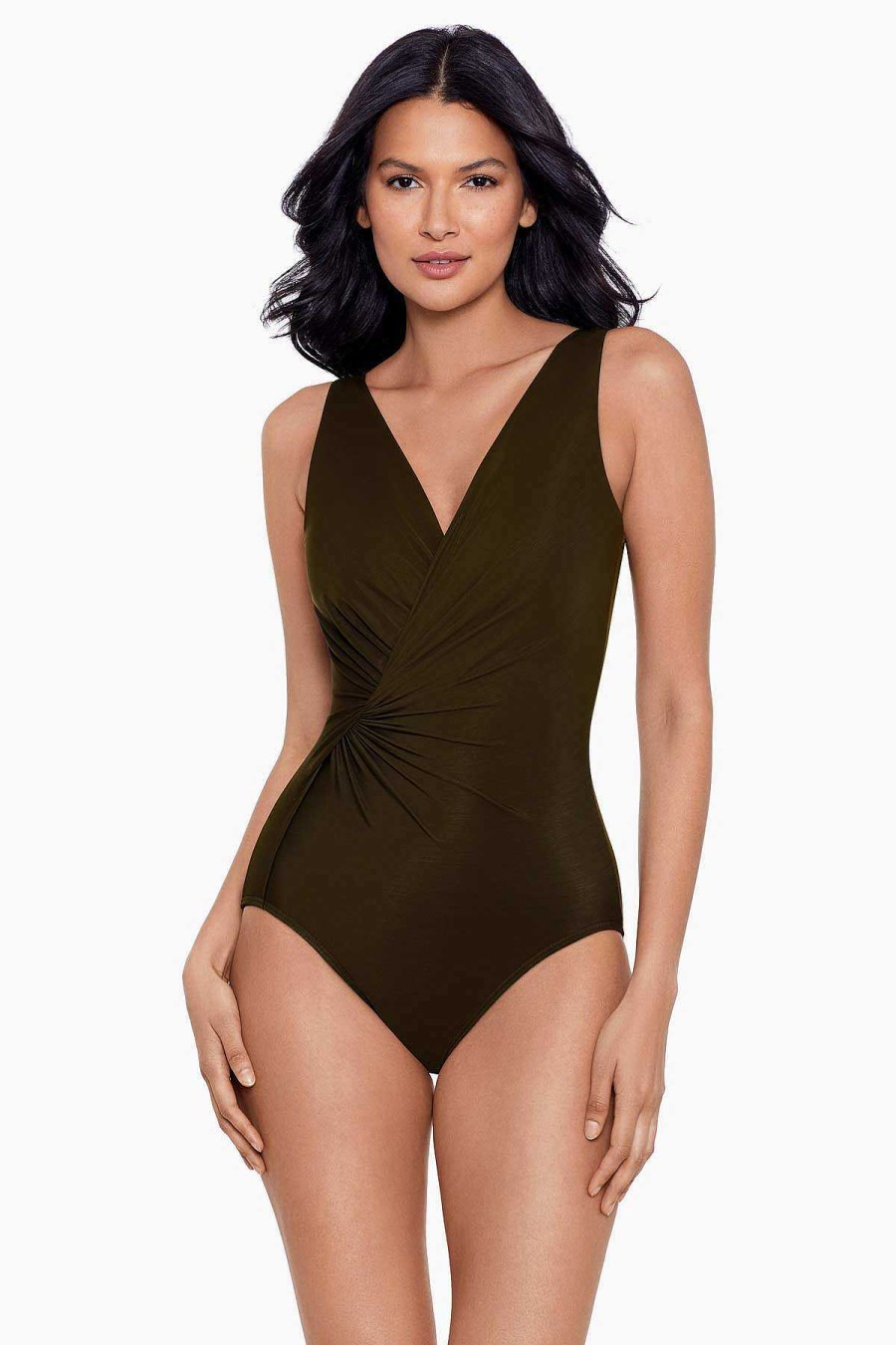 Miraclesuit Twisted Sisters Esmerelda One Piece Swimsuit New